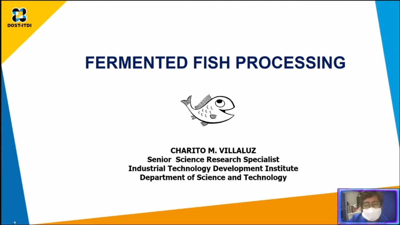 ITDI Webinar on Fermented Fish Processing