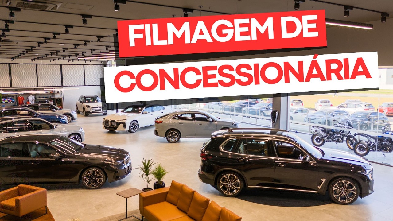 Filmagem de Loja de Ve&iacute;culos - Concession&aacute;ria