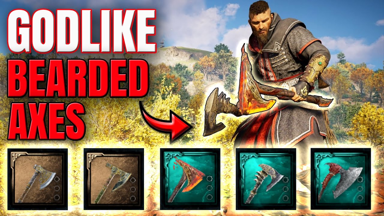 Assassin's Creed Valhalla &mdash; САМЫЕ СИЛЬНЫЕ БОРОДАТЫЕ ТОПОРЫ и как их получить!