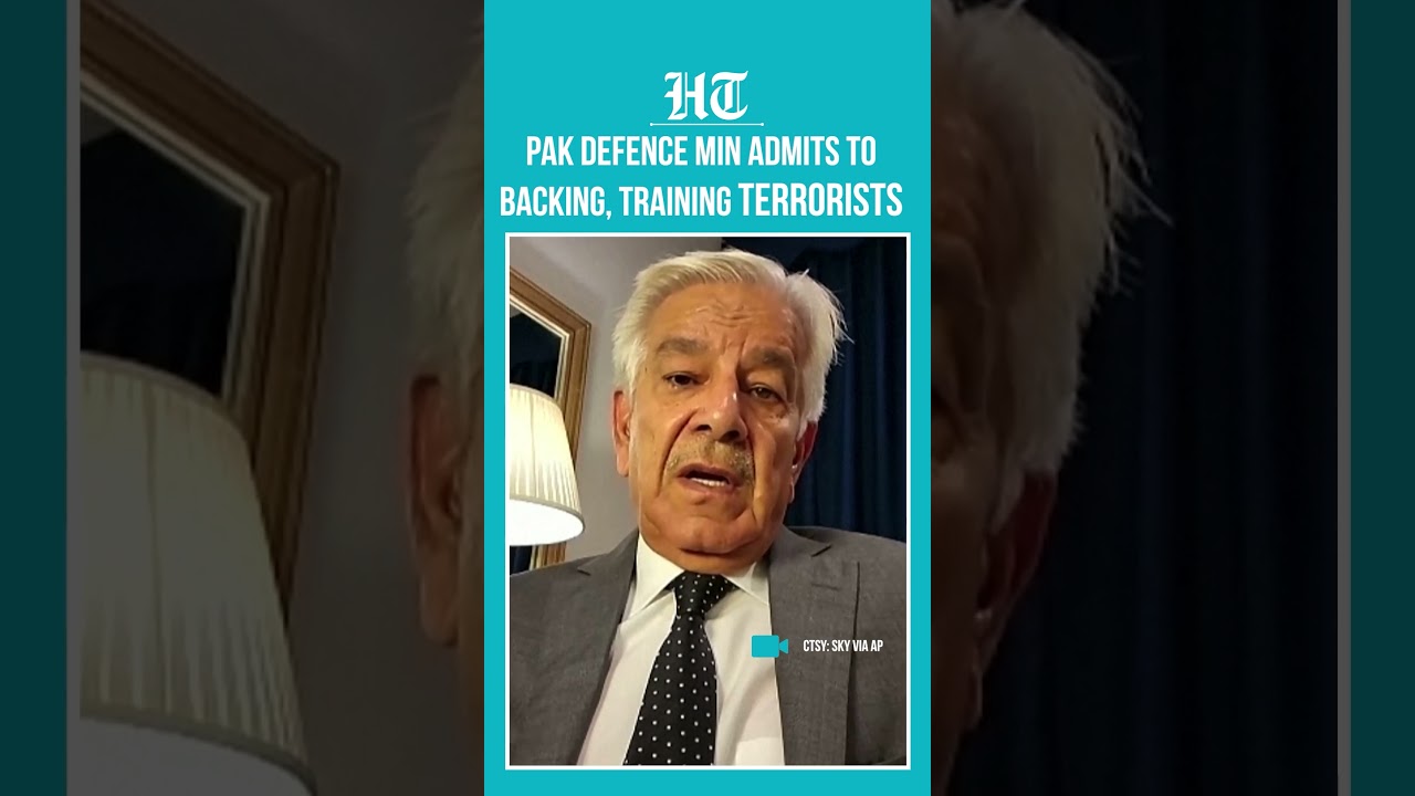 Pahalgam Terror Attack: Pak Defence Minister Khwaja Asif Admits Pakistan's Promotion Of Terrorism