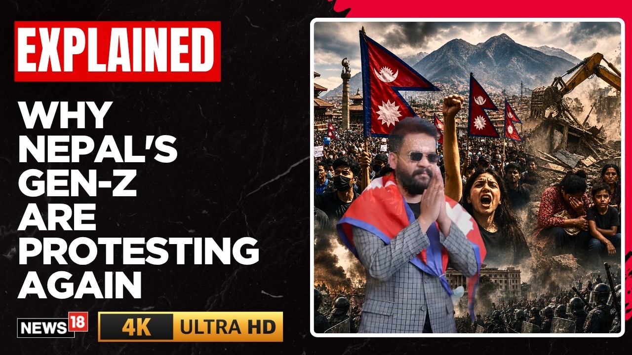 Nepal Gen Z Protests: Squatter Evictions, Ride-Sharing Worker's Death Spark Fury | N18G | 4K Video