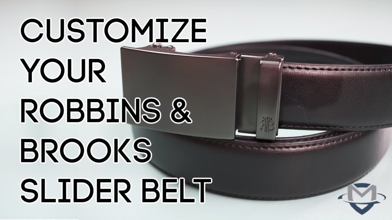 How to customize your Robbins & Brooks Belt