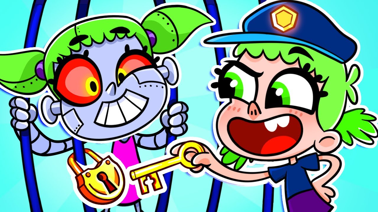 Police Girl Stories👮🏻‍♀️Part 2 Lili Save The Day! 😉Kids Songs