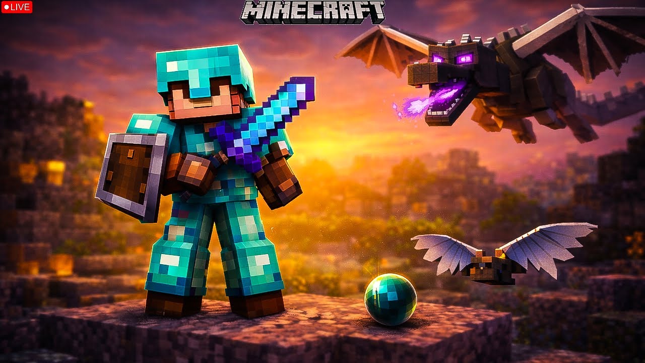 [LIVE] Minecraft | Let's Go! I Nether Chalo Saree... 😎|#minecraft #minecraftlive