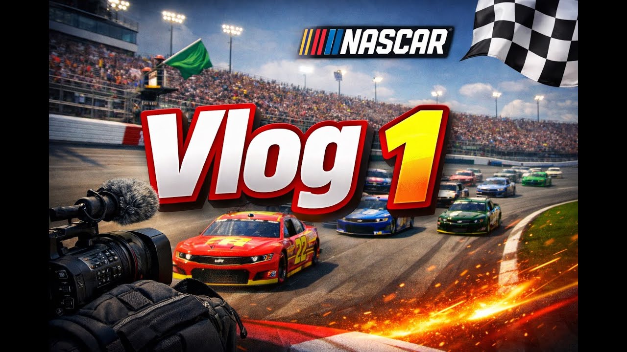 Vlog 1: Filming for a NASCAR Driver