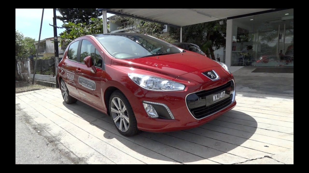 2012 Peugeot 308 Turbo Start-Up and Full Vehicle Tour (vs. 2011 308 Turbo)