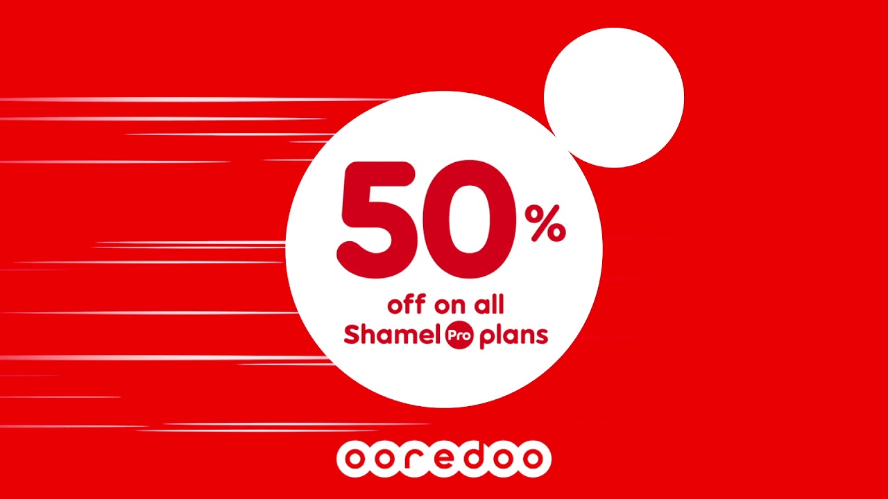 50% off on all Shamel Pro plans, join Kuwait fastest mobile network