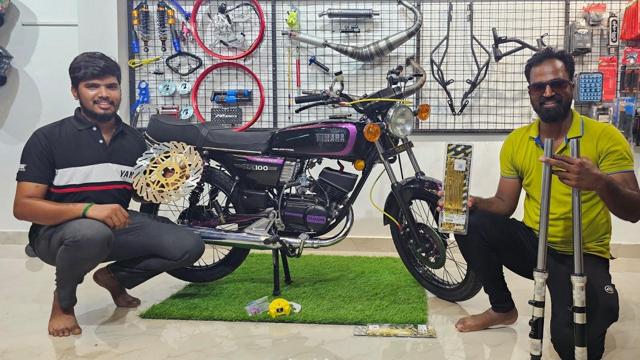YAMAHA RX100 FULLY RESTORED FOR 60K | IMPORTED SPARES | RX KING SPARES | ARK Diaries