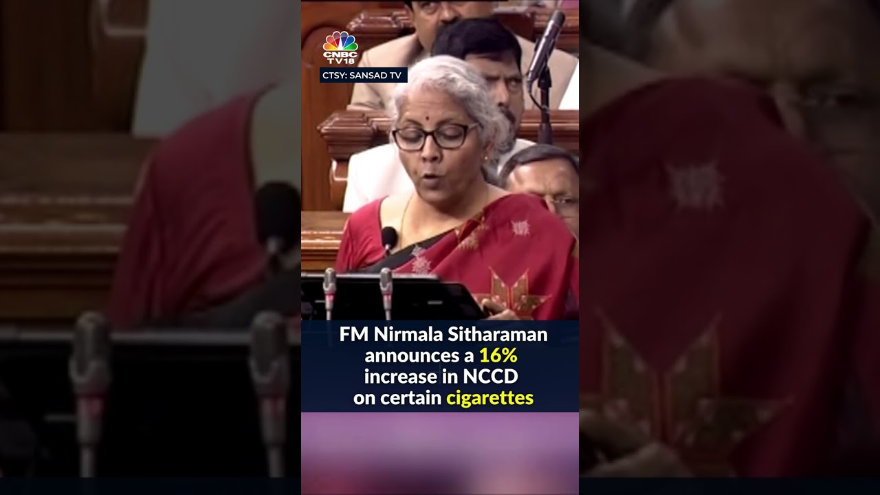 Cigarettes To Get Expensive: FM Sitharaman Announces A 16% Increase In NCCD On Certain Cigarettes