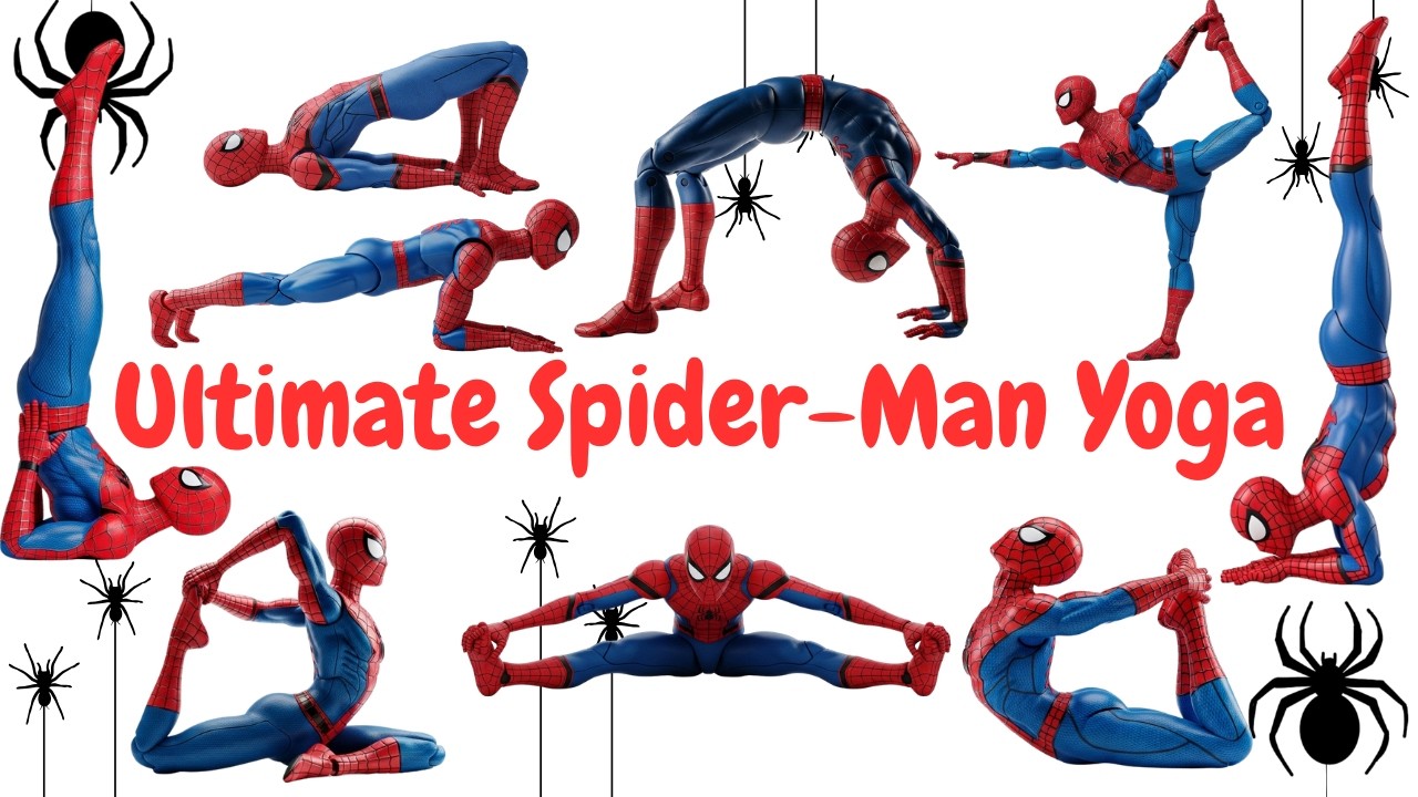 Ultimate Spider-Man Yoga: 10 Minutes to Feel Like a Hero
