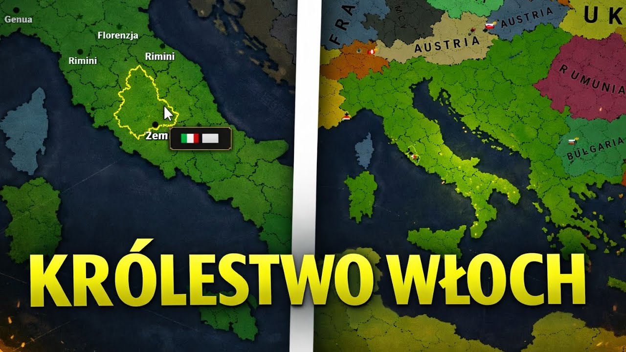 Zjednoczyłem Włochy i ZDOMINOWAŁEM ŚWIAT 💪  Age of History 2
