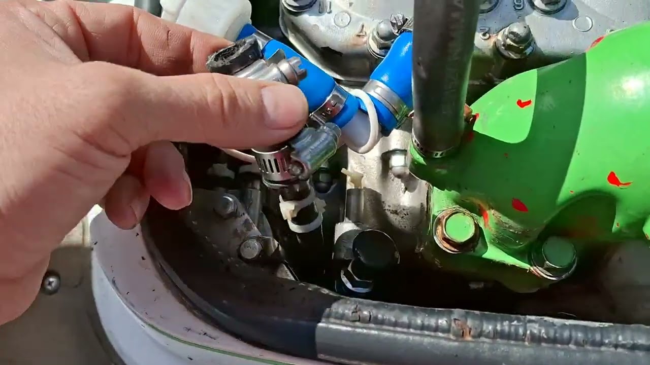 How to clean a clogged Jet Ski telltale pisser