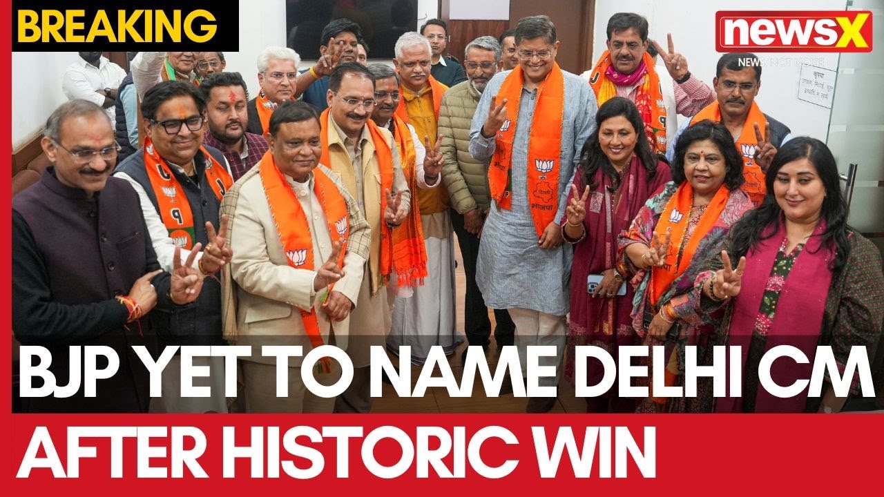 Delhi CM Race: BJP Yet to Name Delhi CM After Historic Win, Multiple Contenders in the Race | NewsX