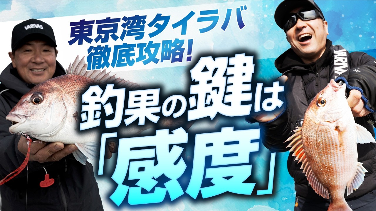 【タイラバ】東京湾徹底解説！　釣果の鍵は「感度」なぶらフィッシング船長岡元＆レジットデザインCEO飯高が解説！　船長・プロが解説。タックル選びから実釣のコツまで