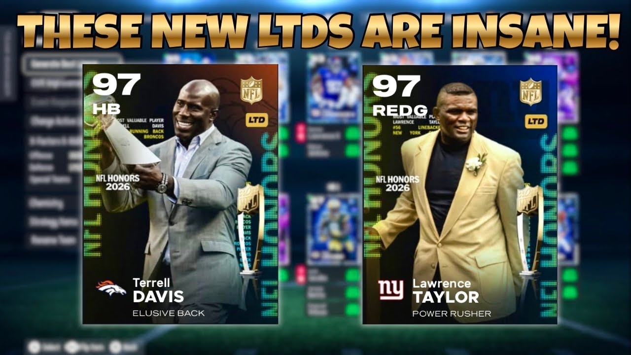 *NEW* ULTIMATE LEGENDS + NFL HONORS! THEME TEAM UPDATE! Madden 26 Ultimate Team