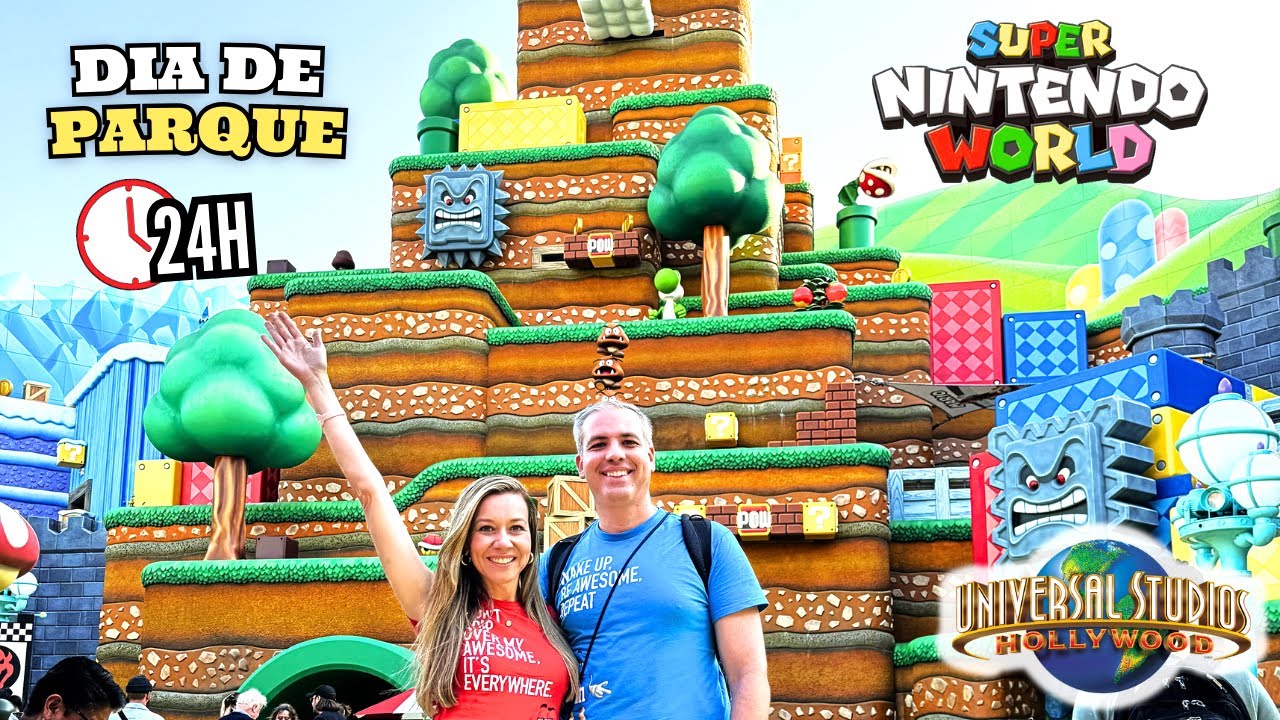 24 HORAS na UNIVERSAL STUDIOS HOLLYWOOD na CALIFORNIA - FAMILIA COTTA