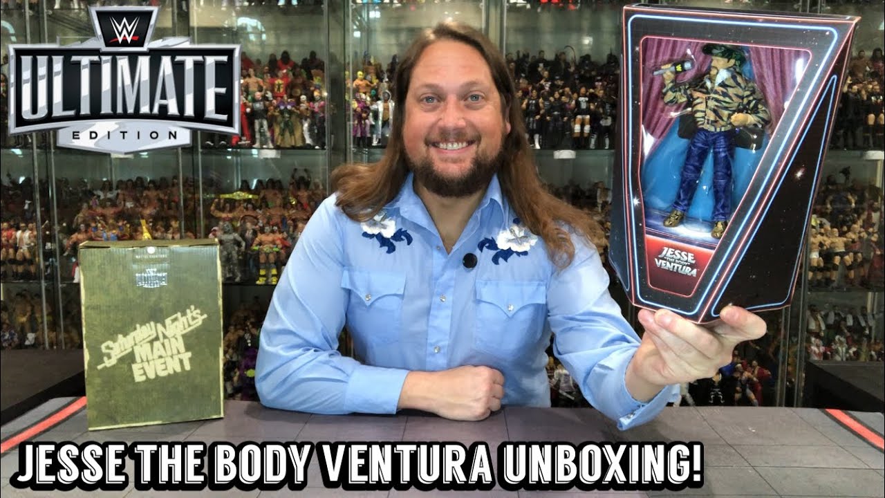 Jesse “The Body” Ventura WWE Ultimate Unboxing & Review! Yes!