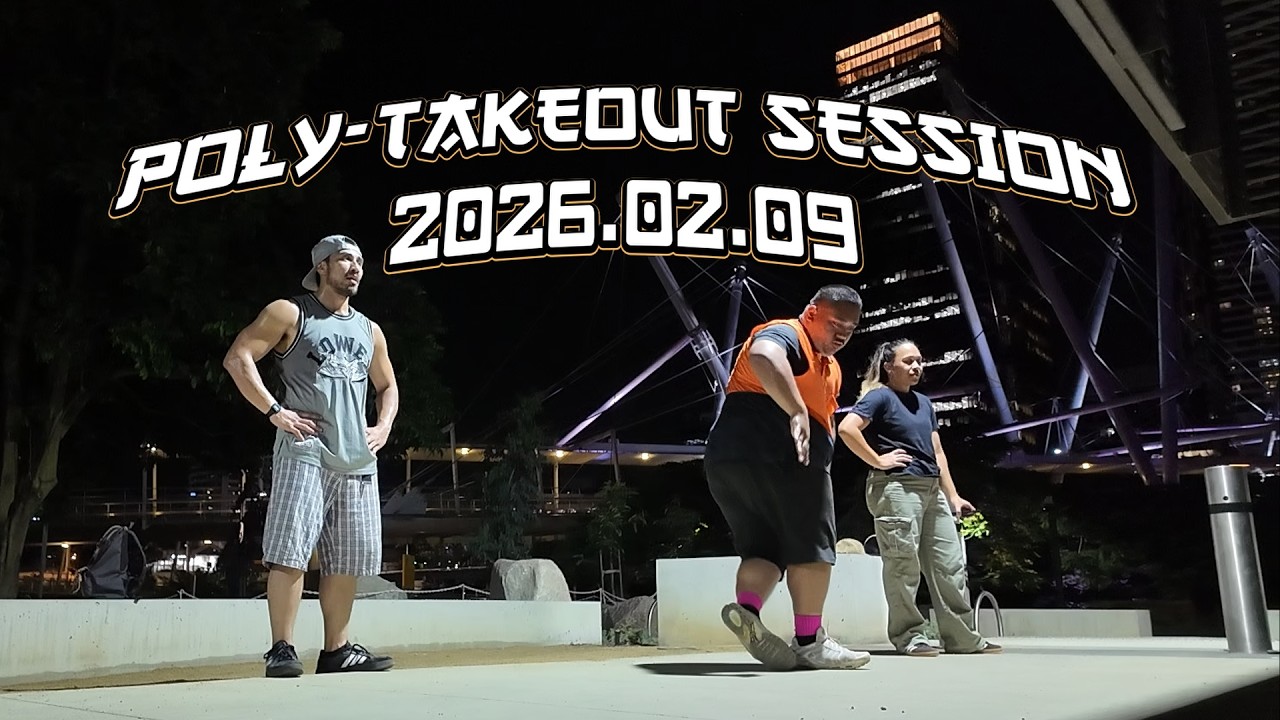 Small Crew, Big Energy – Poly Takeout Dance Training | Dance Vlog #13