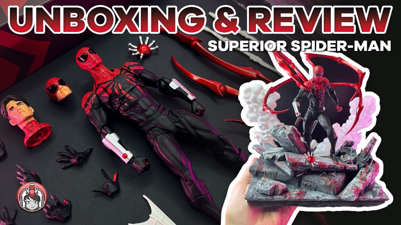 Why be absolute when you can be SUPERIOR | Mess Toys Neighbour | Speed Unboxing | ASMR | Spider-Man