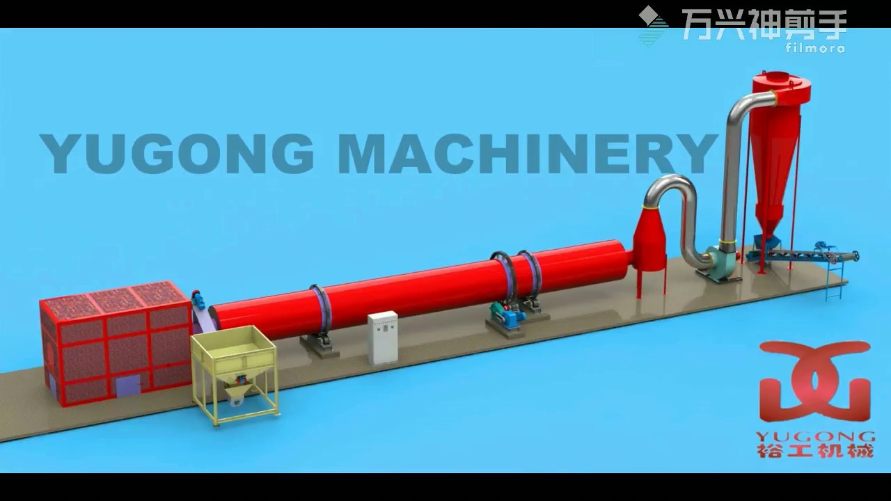 unique design high efficiency sawdust dryer,new internal structure rotary drum dryer