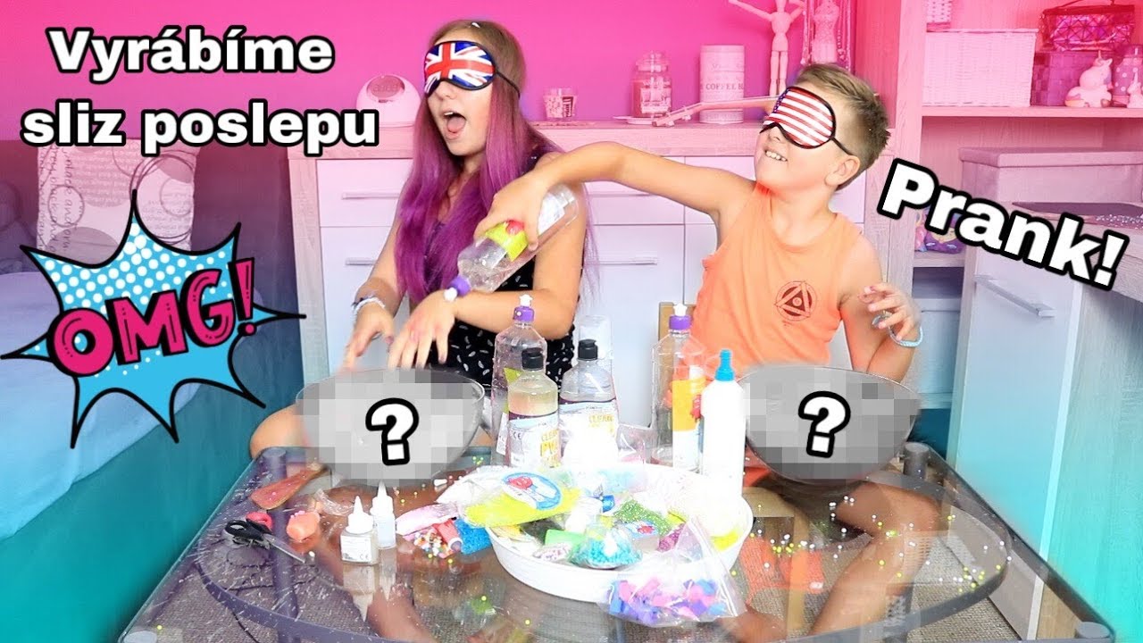 Vyrábíme sliz poslepu / sliz byl všude