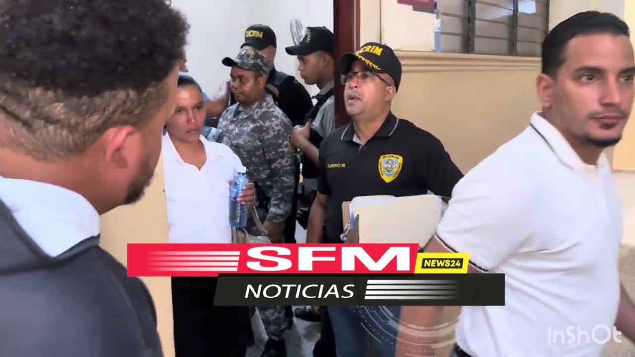Mira lo que pasó ahora mismo en el palacio de justicia de SFM en el caso del gordo, el guapo y Nini