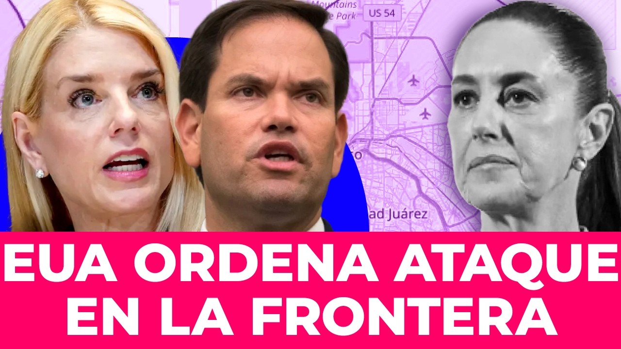¡ADVERTENCIA PARA SHEINBAUM! Washington lanza ataque aéreo en la frontera con México en Texas