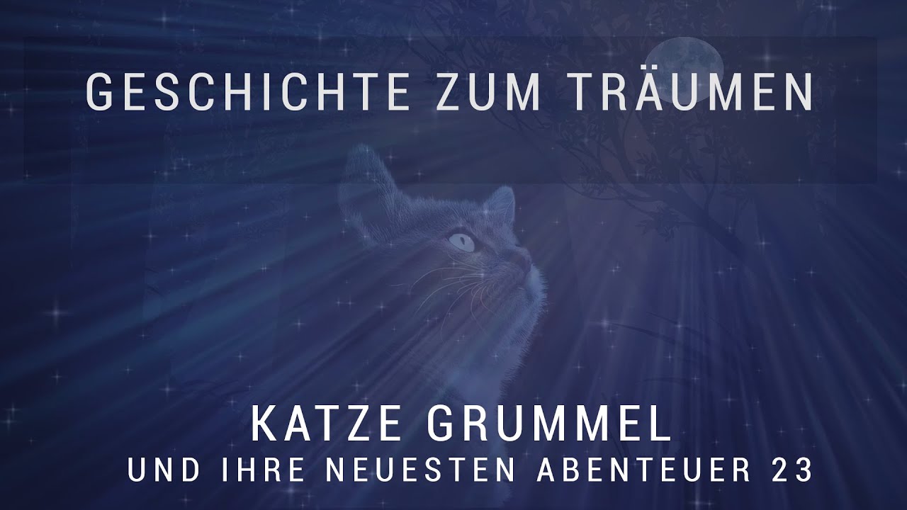 Geschichte zum Tr&auml;umen ~ 🐺 Katze Grummel und ihre neuesten Abenteuer 23 ~ in den Schlaf sprechen