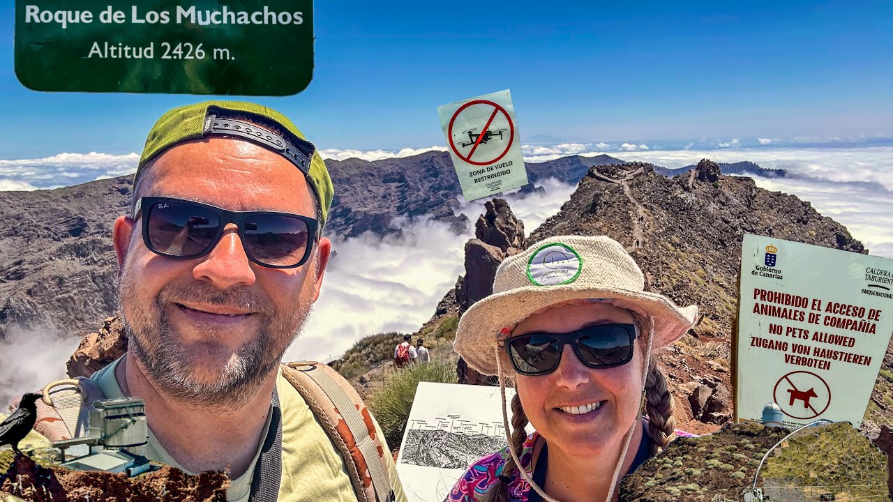 Roque de Los Muchachos La Palma &uuml;ber den Wolken muss die Freiheit grenzenlos sein 😉