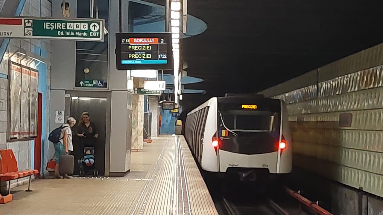 Călătorie cu trenul Bombardier Movia 346 BM2 1014-2014 Nufărul (M3)