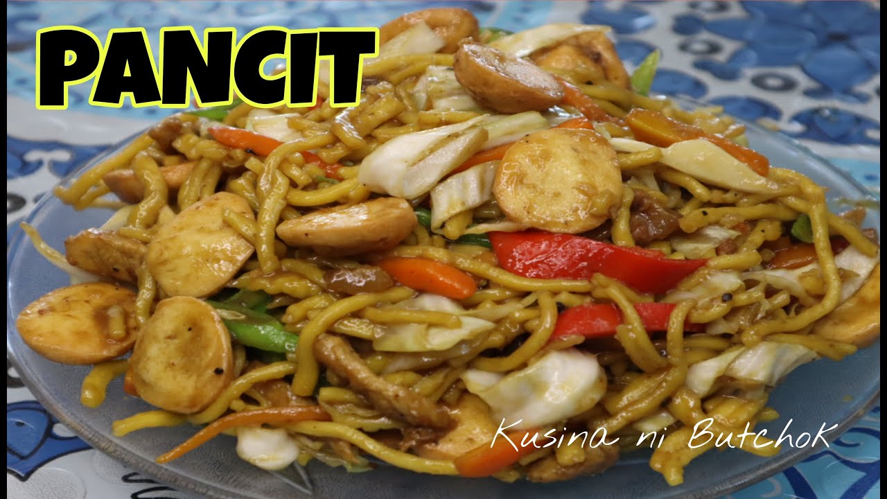 PANCIT WITH FISHBALL |PANCIT RECIPE |Kusina ni Butchok