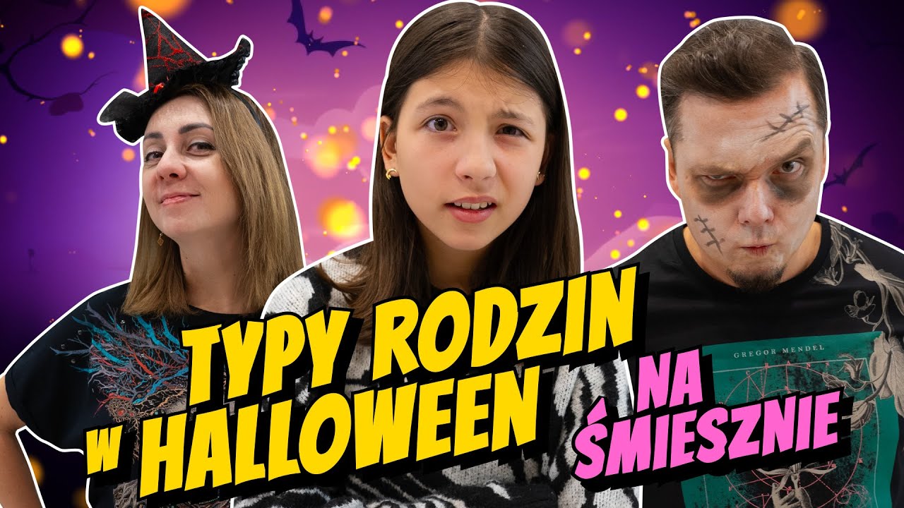 TYPY RODZIN W HALLOWEEN ODC366