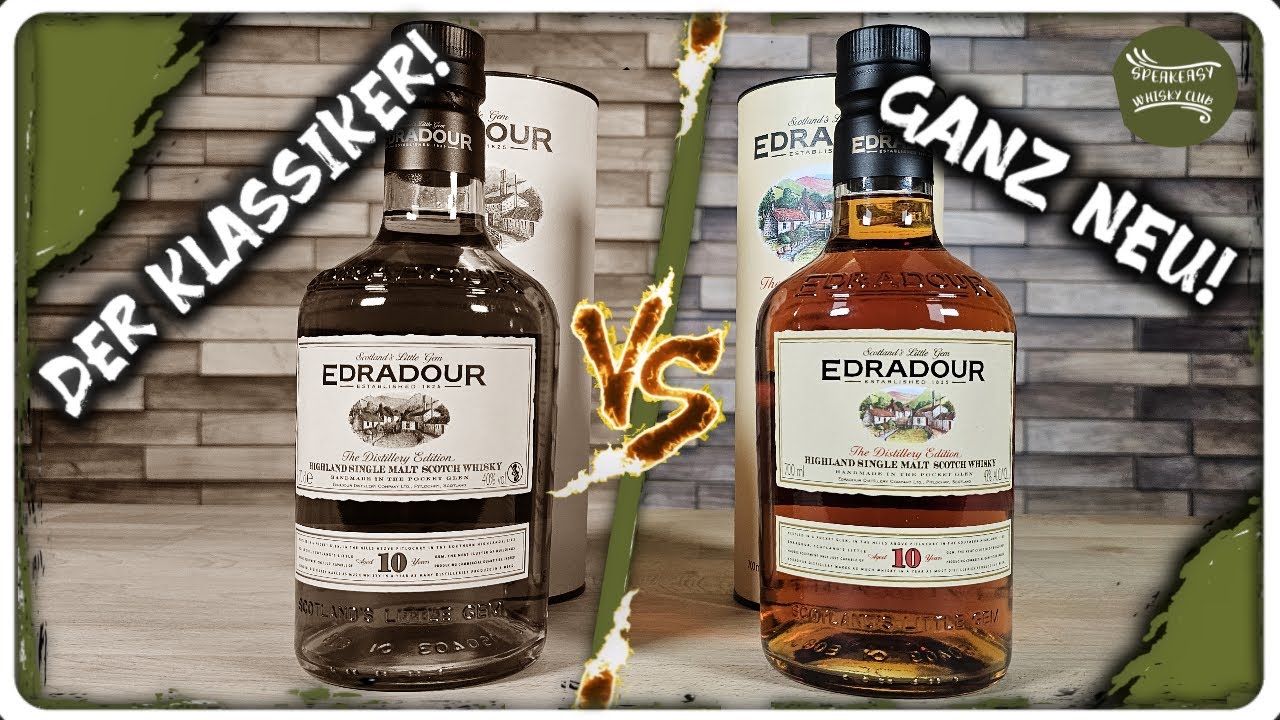 Edradour 10 vs. Edradour 10 | Fortschritt statt Stillstand? | 40 & 43 Vol. %
