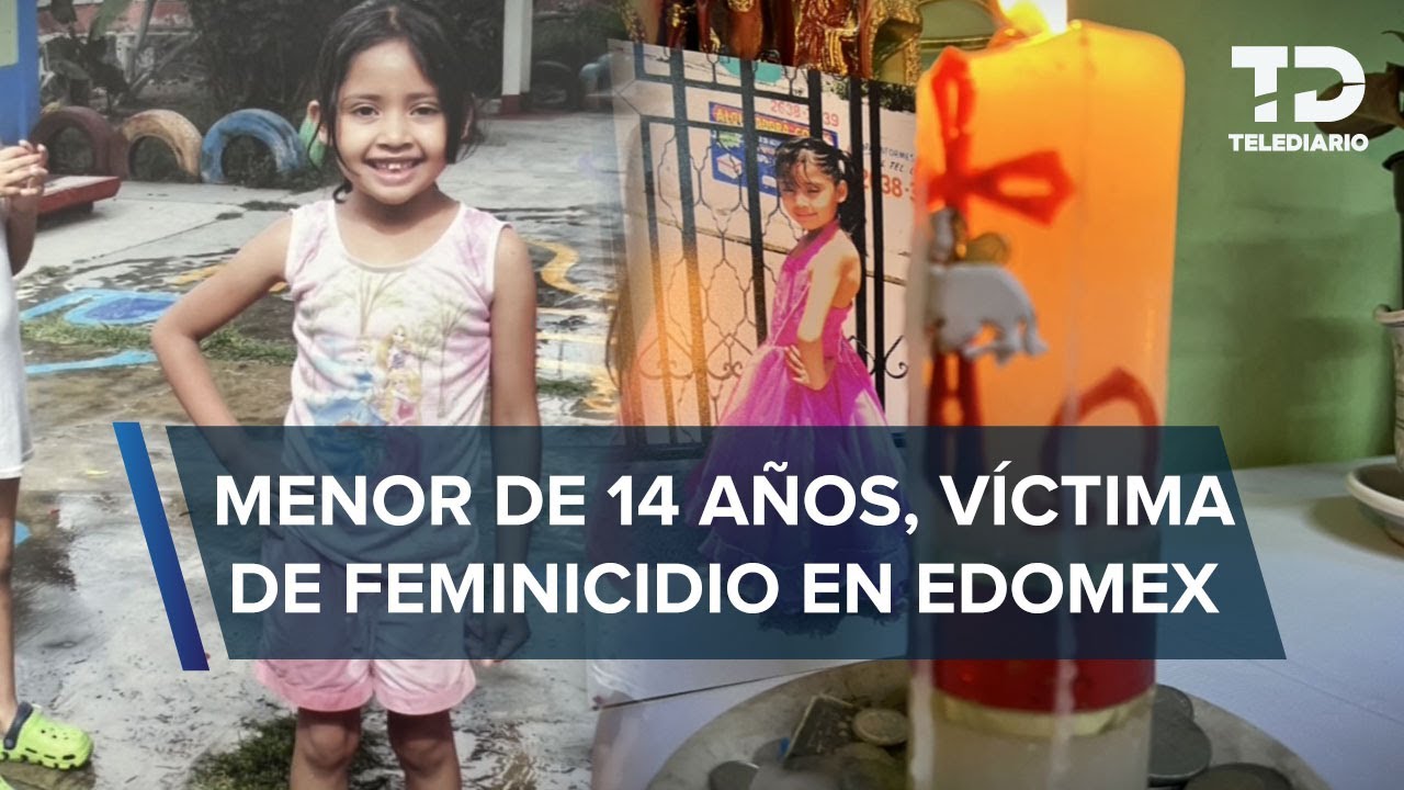 Exigen justicia para Jimena Sarahí, menor víctima de feminicidio en Ixtapaluca