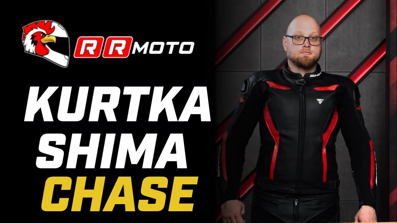 SK&Oacute;RZANA KURTKA MOTOCYKLOWA SHIMA CHASE