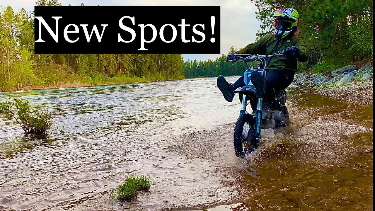 Exploring New Areas on Pit Bikes! | Piranha yx 140 / Project 190cc