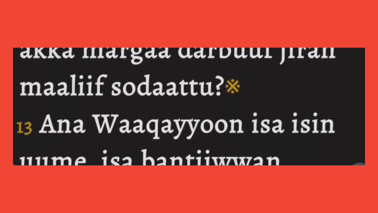 133. Macaafa Isaayaas Raajichaa boqonnaa 49 hanga 55 | Masii Malkaamuu tiin