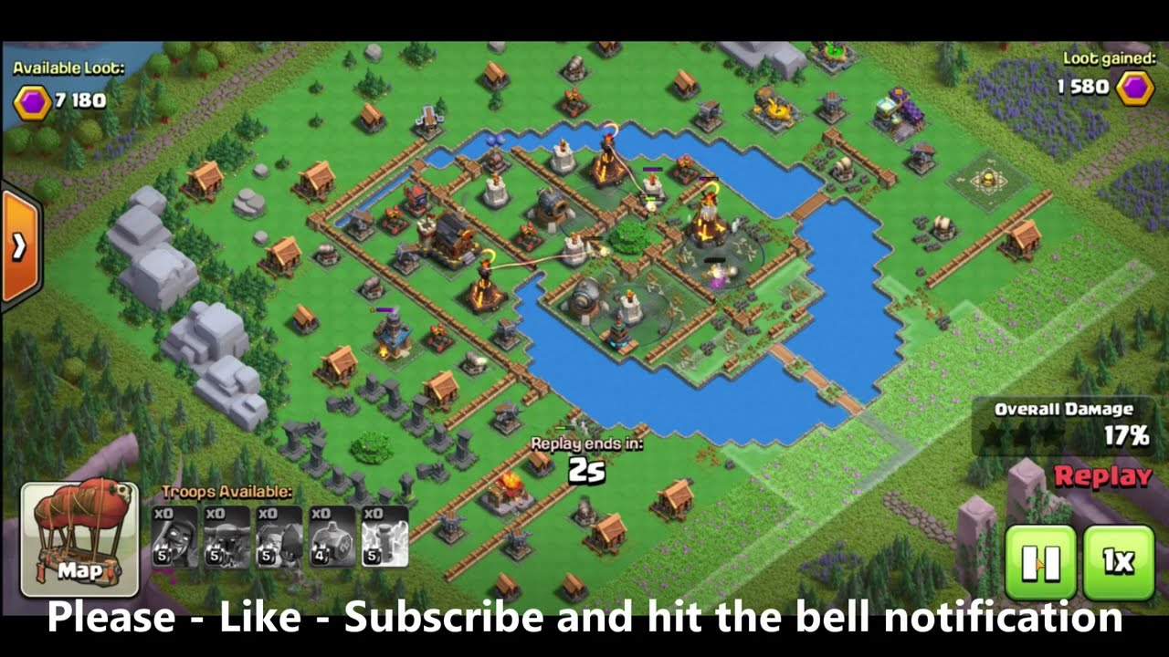 1.10 - Raid Weekend - Wizard Valley - 2 attacks