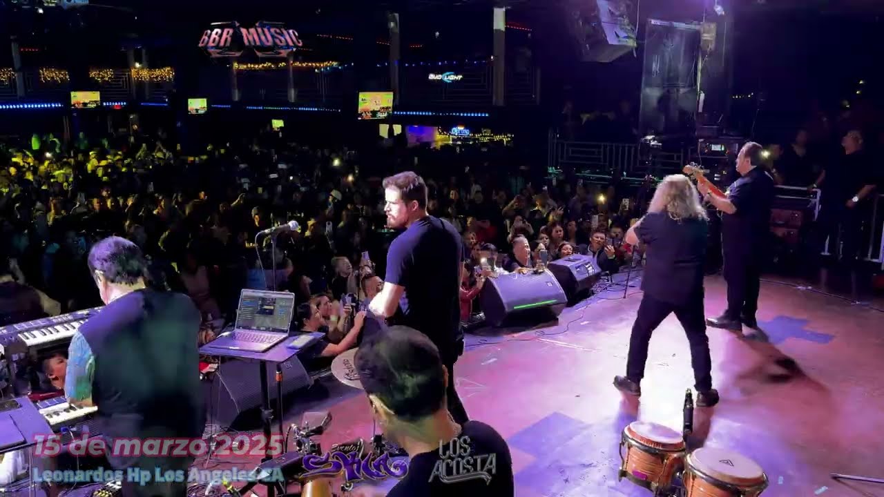 Los Acosta en vivo -  2025 -  Leonardo's  de Huntington park California