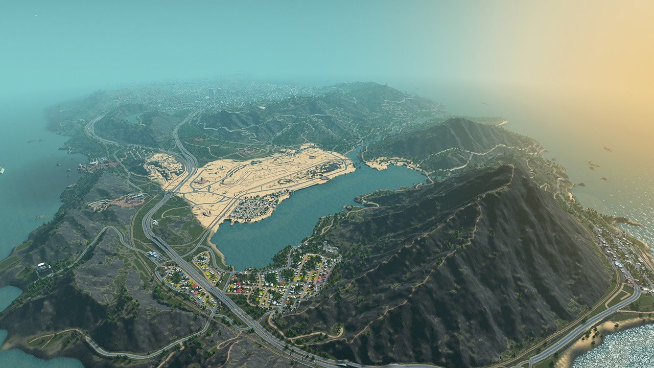 Los Santos in Cities: Skylines - IGN Plays