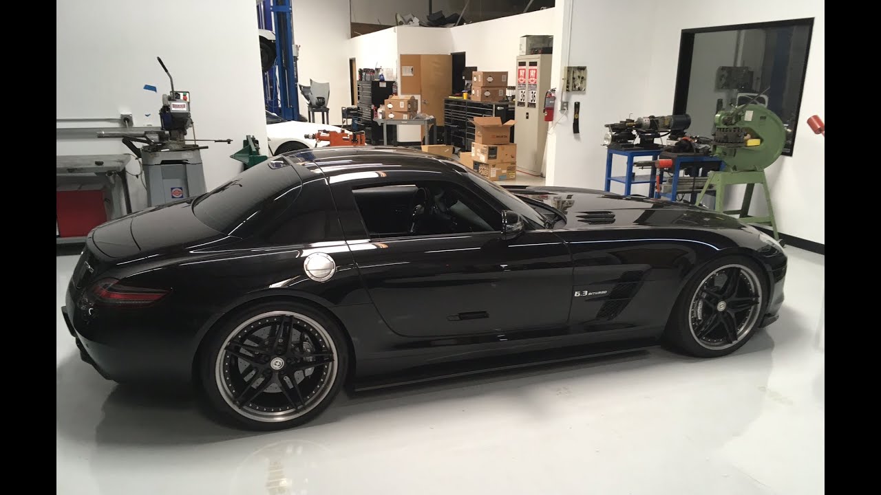 900 HP Twin Turbo Mercedes SLS AMG - One Take