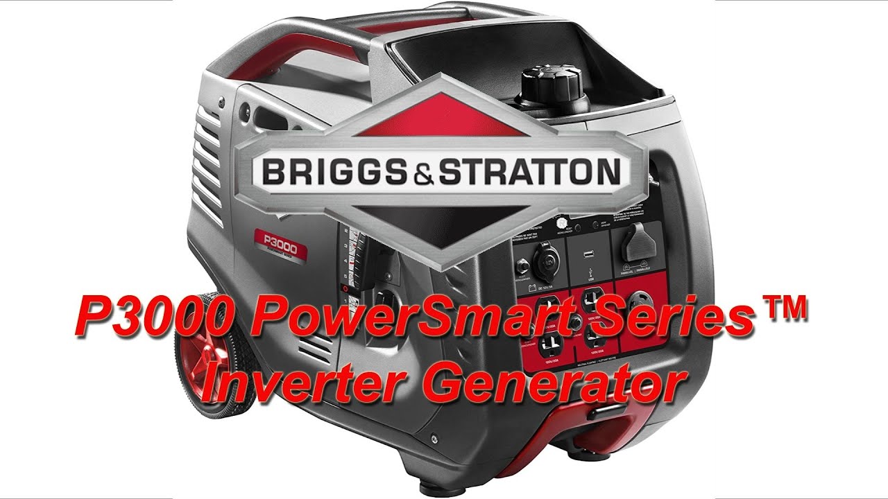 Briggs & Stratton P3000 PowerSmart Series™ Inverter Generator