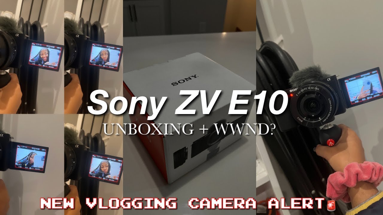 Распаковка Sony ZV E10! Обзор + Что за товар? | Найла Симон