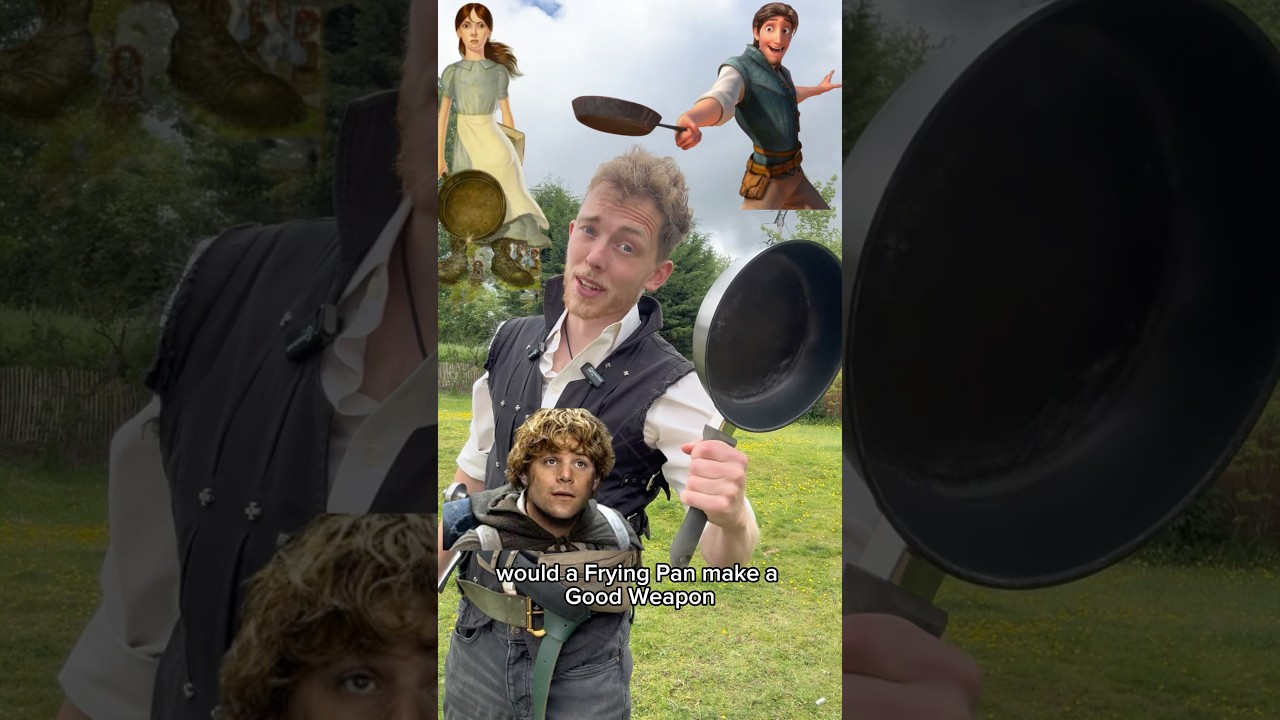 Would a frying pan make a good weapon?