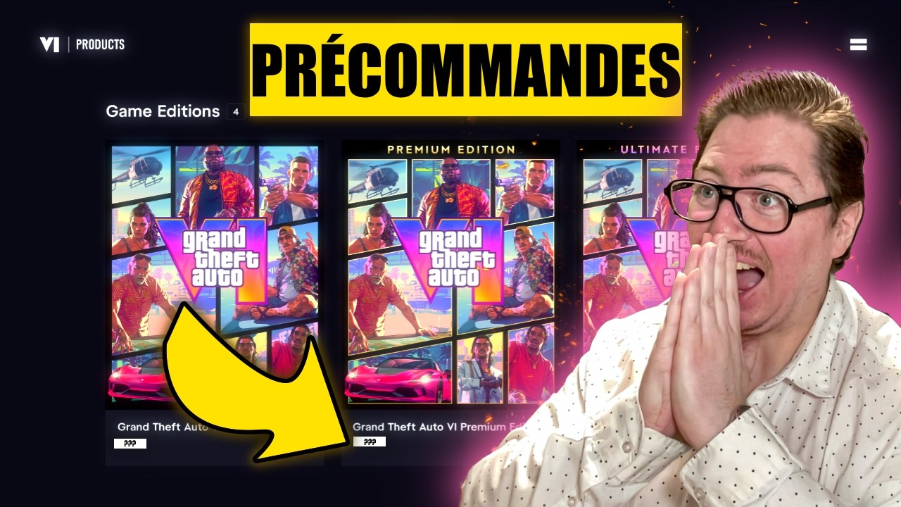 GTA6 LES PR&Eacute;COMMANDES ARRIVENT !!