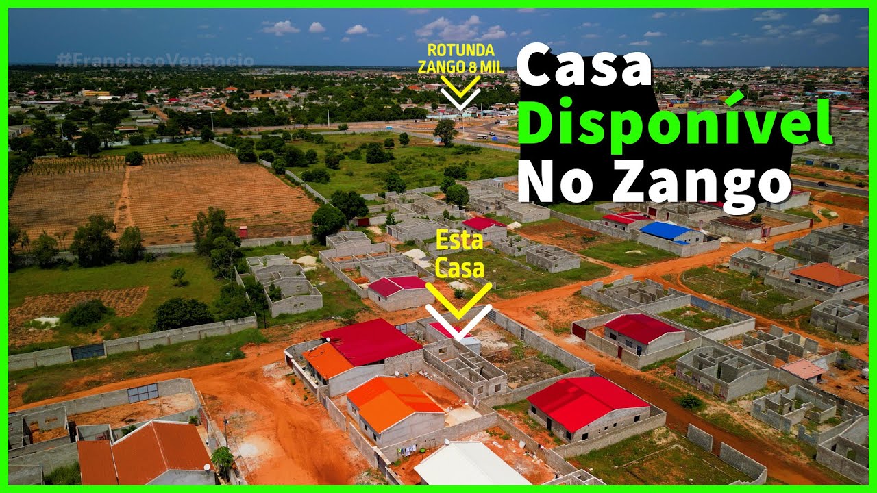 CASA Disponível no Zango 7/30 Metros de Terreno Próximo do Asfalto já Há Água e Luz!