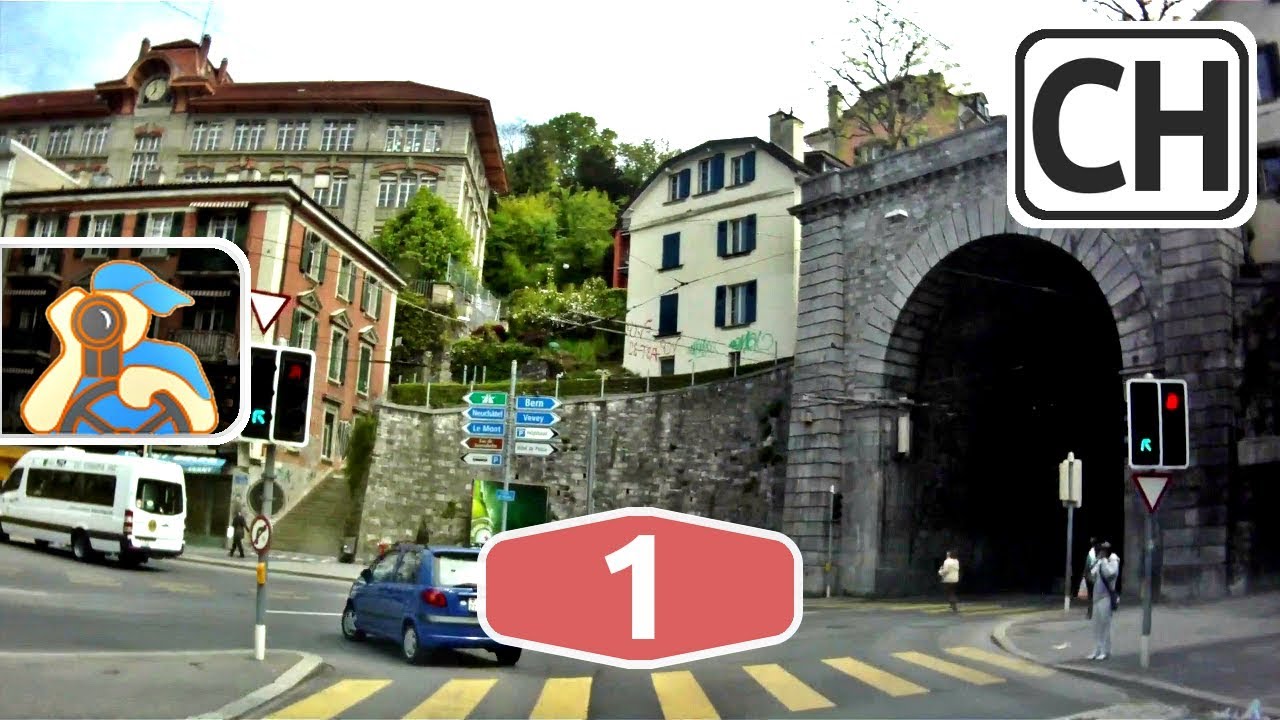 Suisse. A1 (E62). [ Genève - Nyon - Lausanne ]