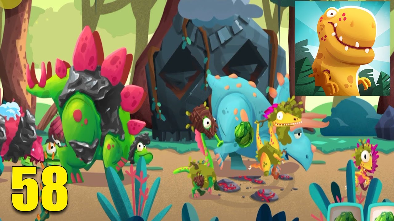 Dino Bash - Level 149-150 - All Levels Walkthrough [ Android iOS ] Gameplay