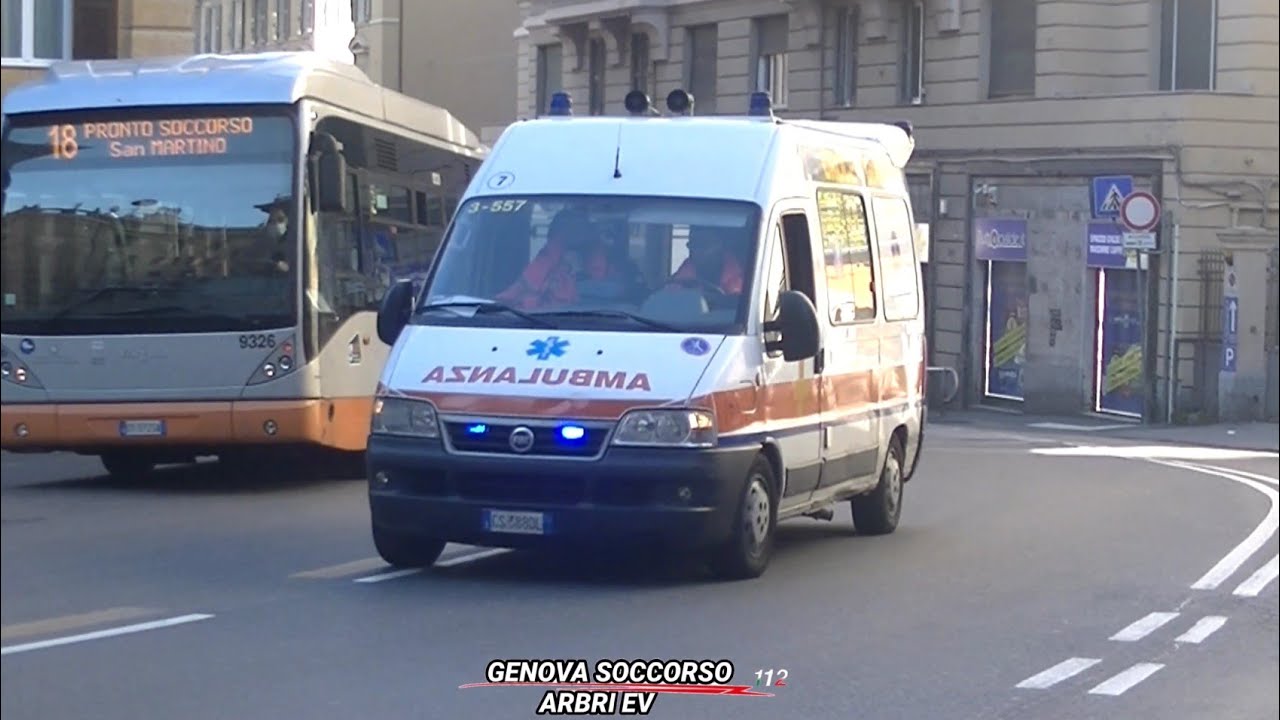 3-557 Croce Gialla Genova in Sirena