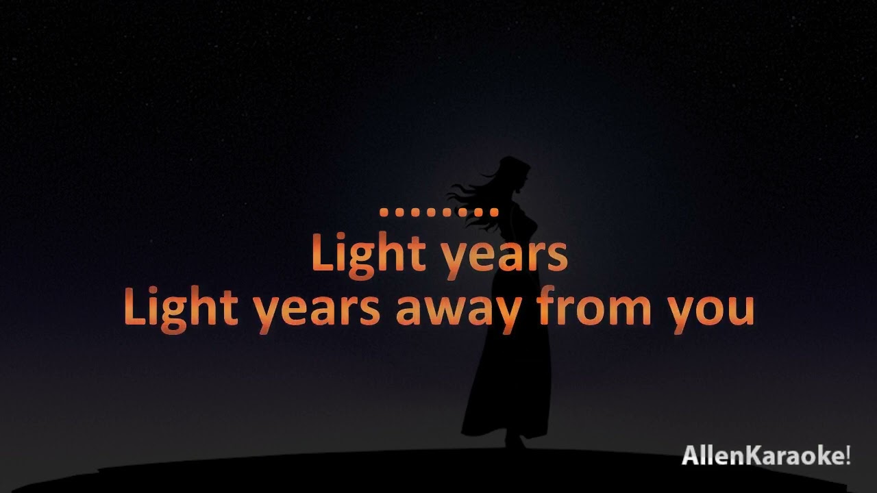 The National - Light Years (Karaoke)